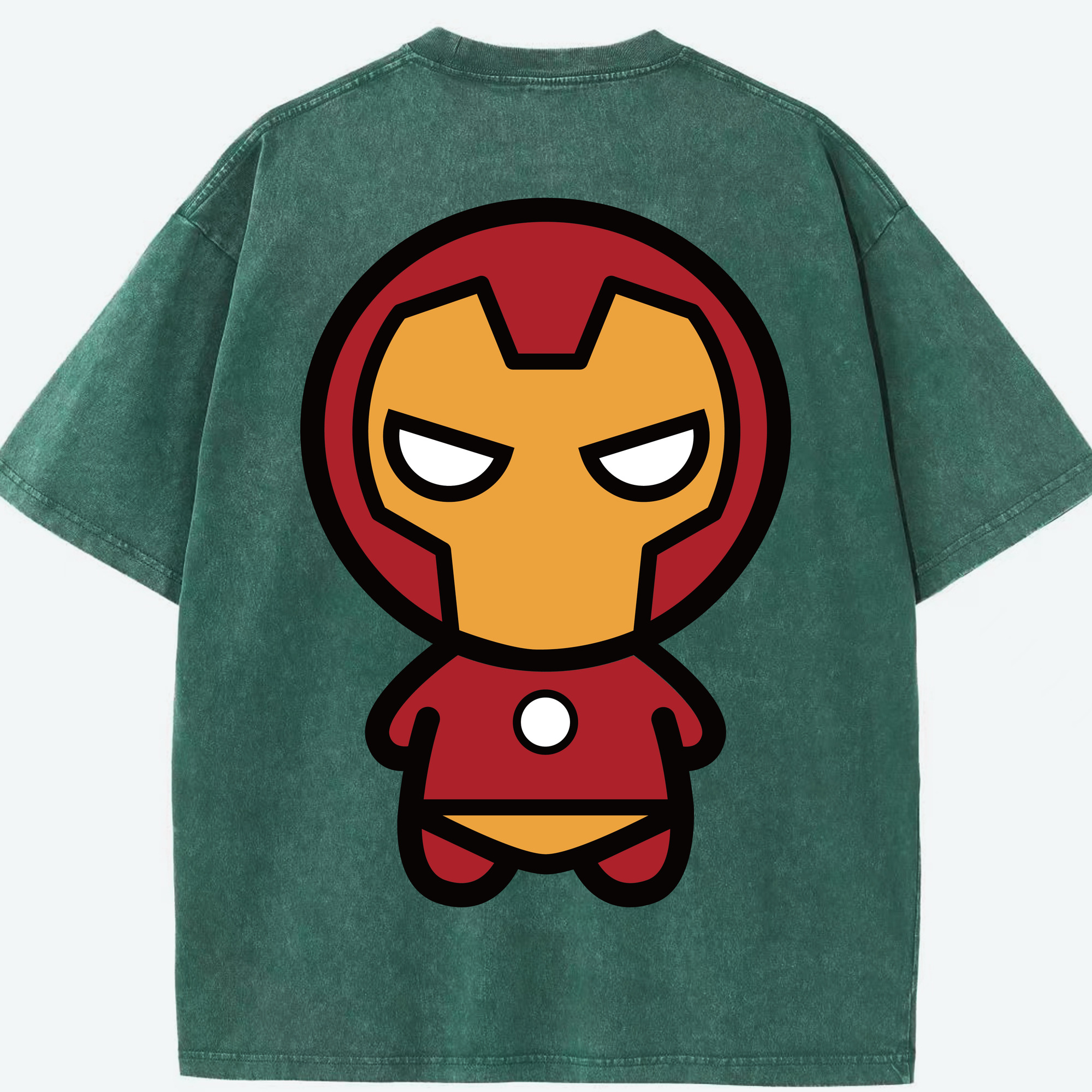 （画像用） アベンジャーズ The Avengers 綿100% ヴィンテージ風 半袖Tシャツ（背面プリント）